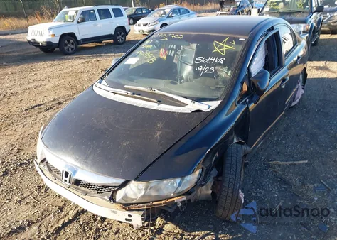 2010 Honda Civic Lx z USA, uszkodzony, nr VIN 2HGFA1F55AH561468